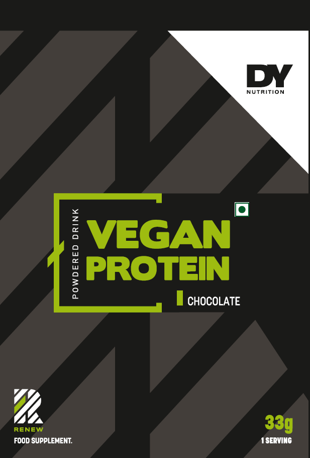 Renew Vegan Protein, 990g Box, 30 Sachets/Servings, Extracted from Pea easy to absorb form of protein. Renew vegan has 83% Pea protein for muscle growth 9 EAA's and 3 BCAA's to assist lean muscle mass. Consume after exercise or game.